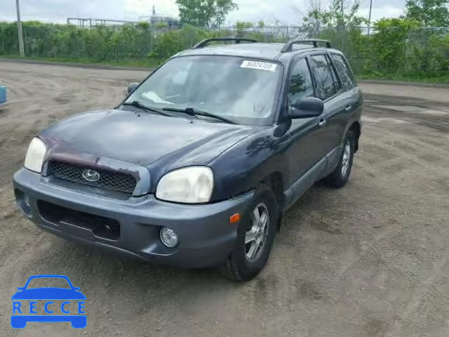 2004 HYUNDAI SANTA FE B KM8SB73E44U621562 зображення 1