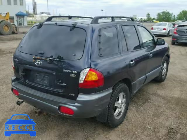 2004 HYUNDAI SANTA FE B KM8SB73E44U621562 зображення 3