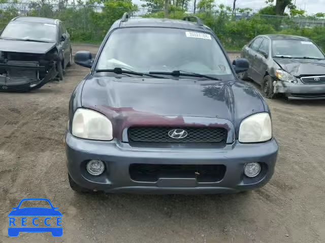 2004 HYUNDAI SANTA FE B KM8SB73E44U621562 зображення 8