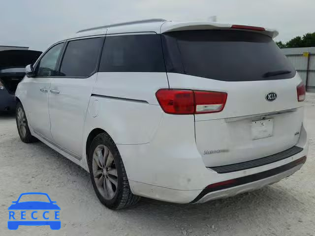 2016 KIA SEDONA SXL KNDME5C18G6147050 зображення 2