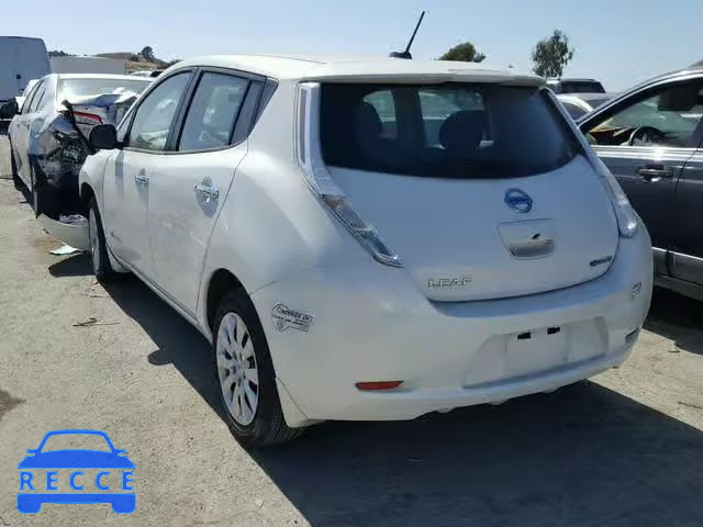 2016 NISSAN LEAF S 1N4AZ0CP0GC307038 зображення 2