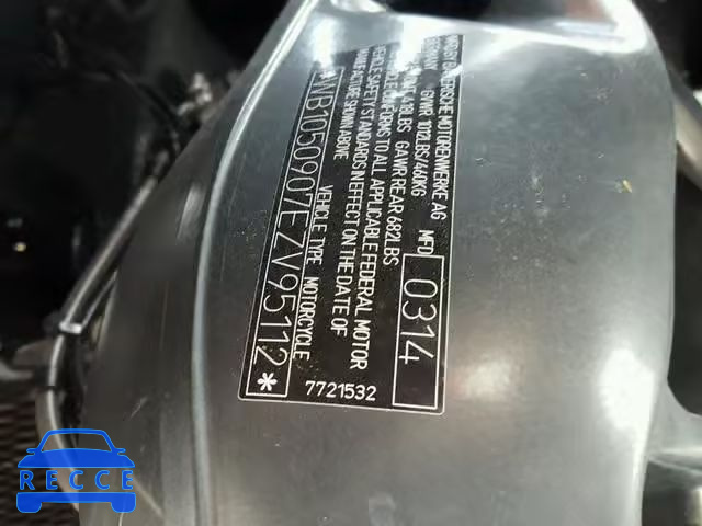 2014 BMW K1300 S WB1050907EZV95112 зображення 9