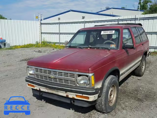 1992 CHEVROLET BLAZER S10 1GNDT13W8N2201887 image 1