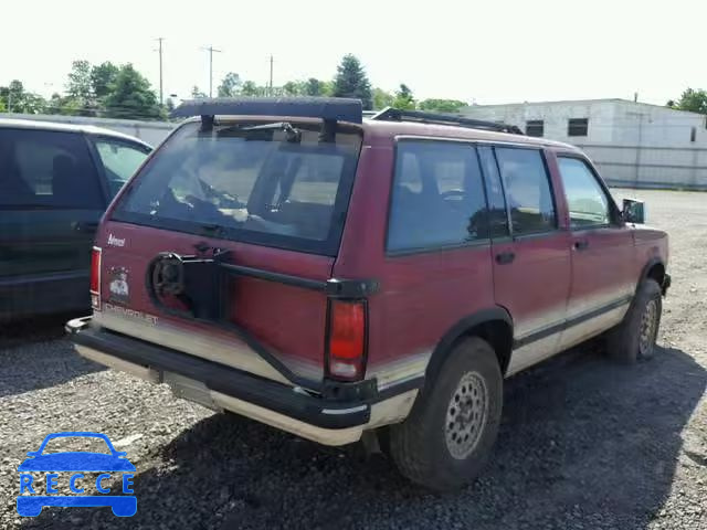 1992 CHEVROLET BLAZER S10 1GNDT13W8N2201887 image 3