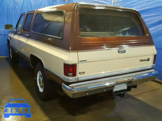 1988 CHEVROLET SUBURBAN R 1GNGR26N3JF154422 Bild 2