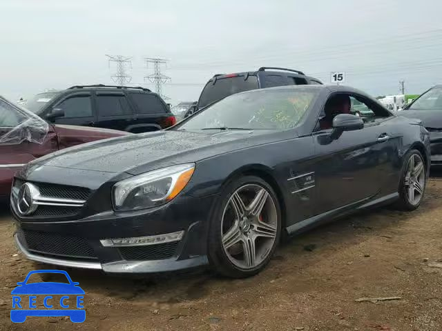 2013 MERCEDES-BENZ SL 63 AMG WDDJK7EA6DF012803 зображення 1