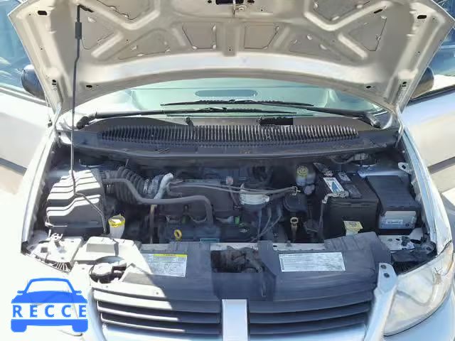 2007 DODGE CARAVAN C/ 1D4GP21R17B211373 image 6