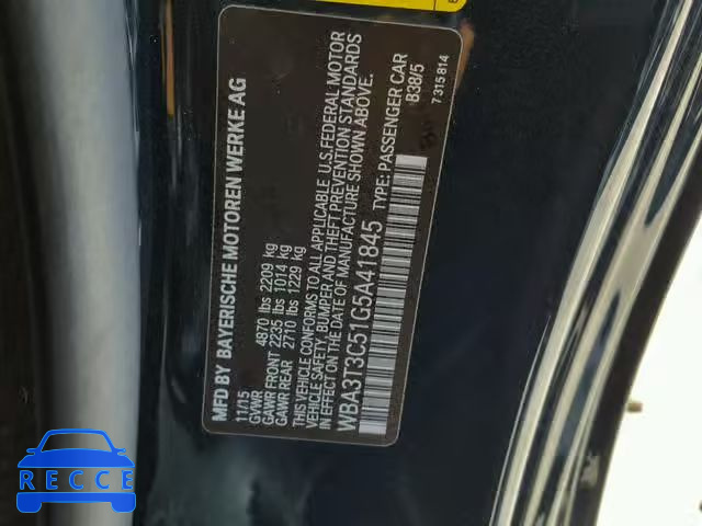 2016 BMW 435 I WBA3T3C51G5A41845 зображення 9