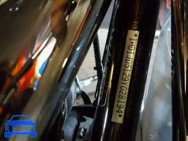 2009 HARLEY-DAVIDSON FLSTN 1HD1JD5129Y028194 image 9