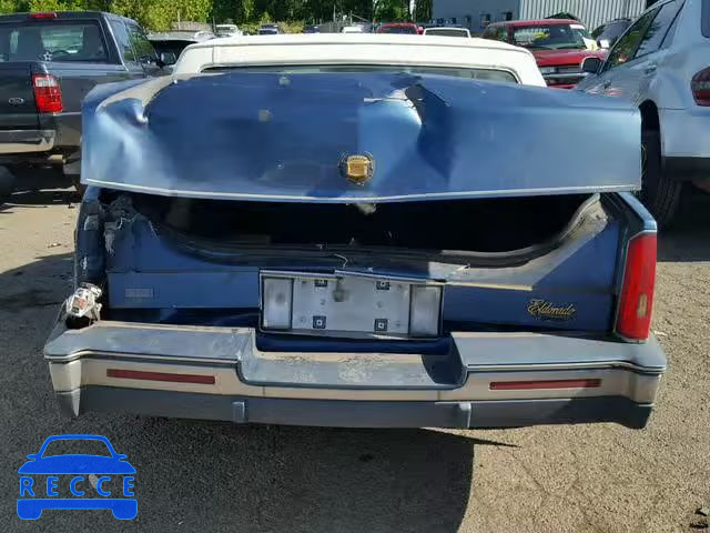 1989 CADILLAC ELDORADO 1G6EL1159KU619692 image 8