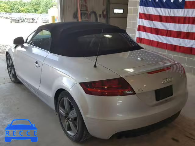 2009 AUDI TT TRULF38J391011727 image 2