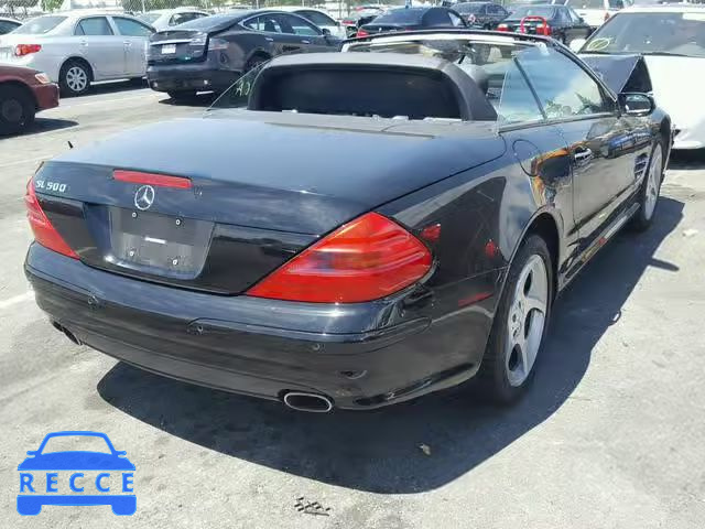 2004 MERCEDES-BENZ SL 500 WDBSK75F04F086419 image 3
