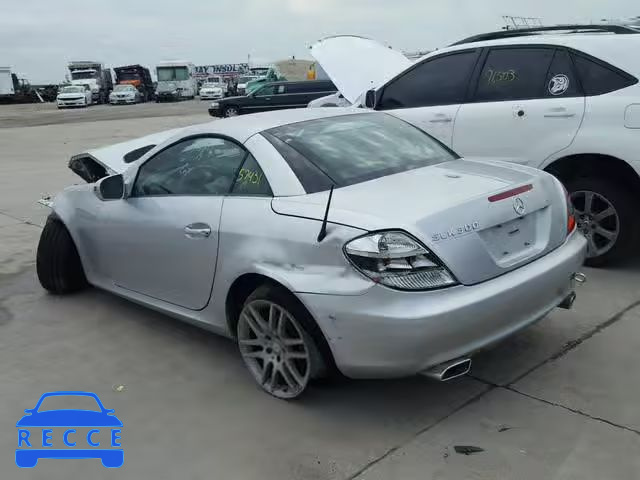 2009 MERCEDES-BENZ SLK 300 WDBWK54F39F190031 image 2