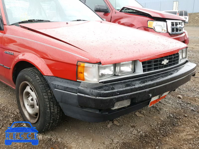 1988 CHEVROLET NOVA 1Y1SK514XJZ066954 зображення 8