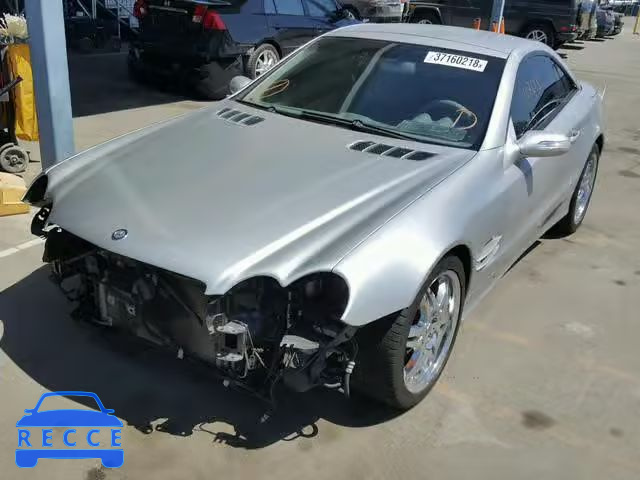 2004 MERCEDES-BENZ SL 500 WDBSK75F04F075436 image 1