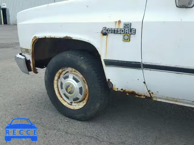 1983 CHEVROLET C20 1GCGC24M8DJ106212 зображення 9