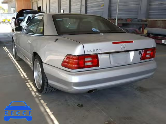 2001 MERCEDES-BENZ SL 500 WDBFA68FX1F197114 image 2