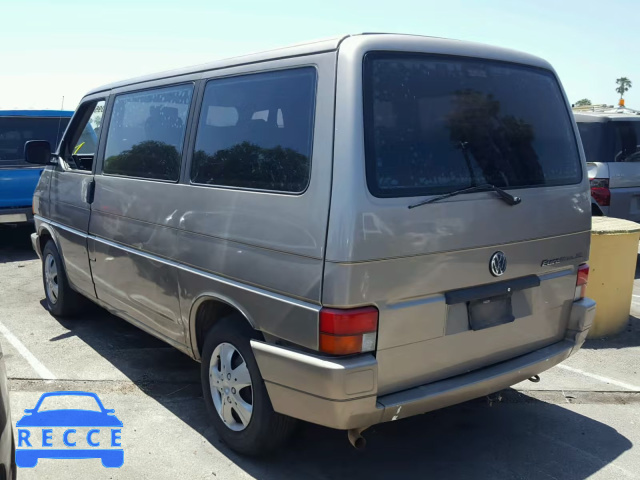 1993 VOLKSWAGEN EUROVAN GL WV2KD0707PH003719 зображення 2