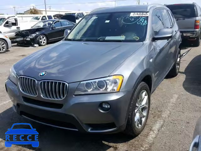 2012 BMW X3 XDRIVE3 5UXWX7C5XCL737455 image 1