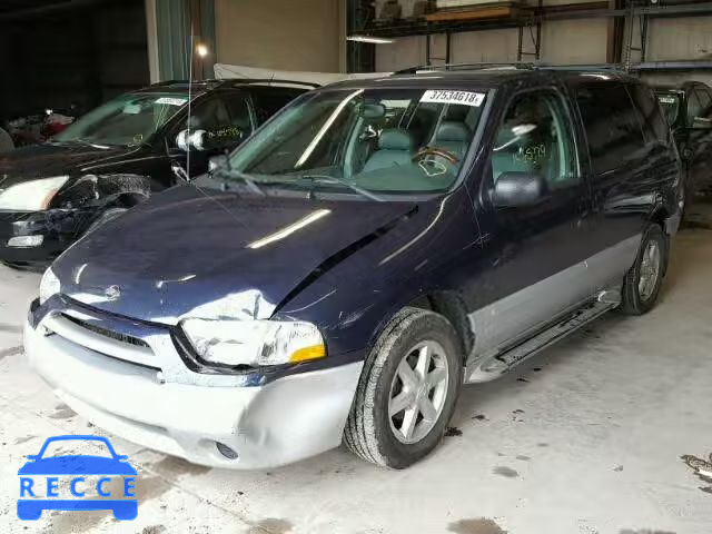 2002 NISSAN QUEST GLE 4N2ZN17T92D813778 image 1