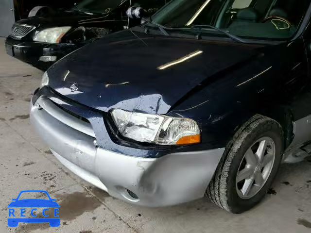 2002 NISSAN QUEST GLE 4N2ZN17T92D813778 image 8