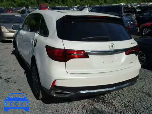 2018 ACURA MDX TECHNO 5J8YD4H56JL003923 image 2