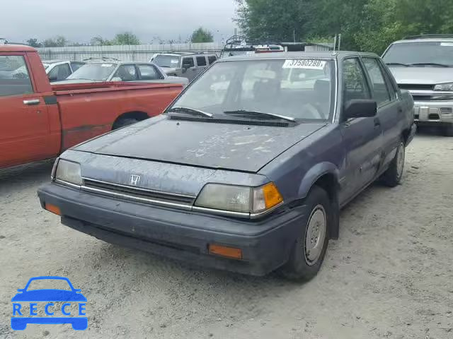 1987 HONDA CIVIC 1.5 1HGEC4534HA022887 зображення 1