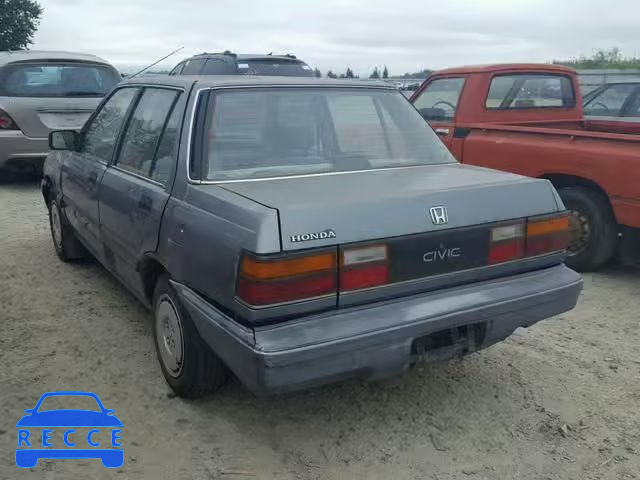 1987 HONDA CIVIC 1.5 1HGEC4534HA022887 зображення 2