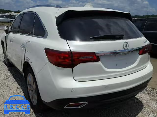 2015 ACURA MDX ADVANC 5FRYD3H89FB001899 image 2