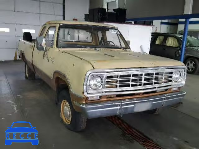 1976 DODGE RAM 100 W17BJ6S230486 image 0