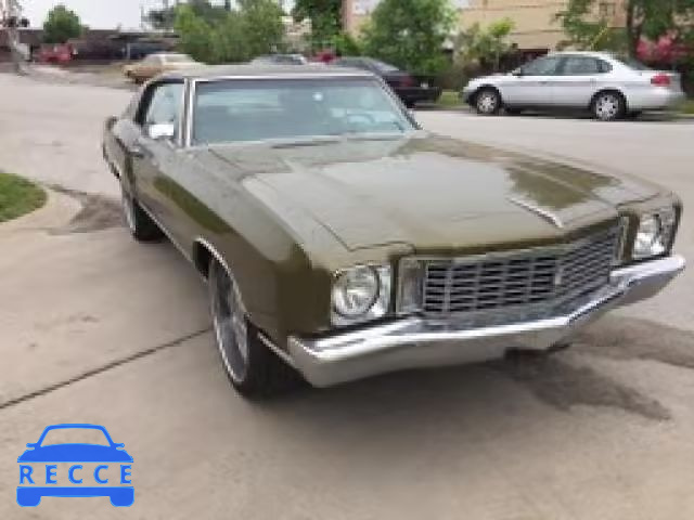 1972 CHEVROLET MONTECARLO 1H57J2K616488 image 0