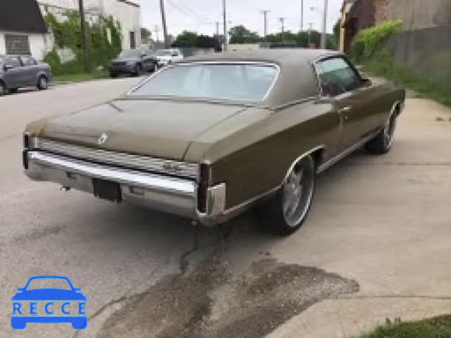 1972 CHEVROLET MONTECARLO 1H57J2K616488 Bild 3