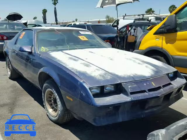 1984 CHEVROLET CAMARO BER 1G1AS87H9EL166198 image 0