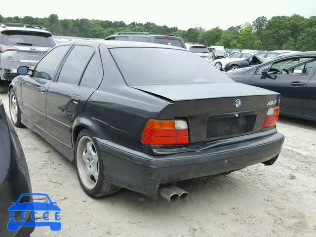 1997 BMW M3 AUTOMATICAT WBSCD0322VEE11663 image 2