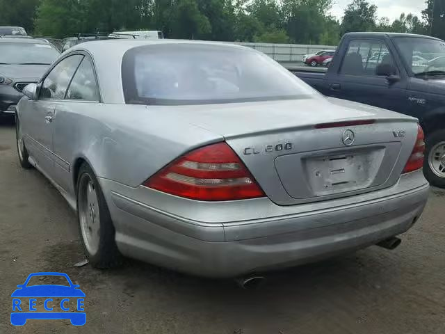 2002 MERCEDES-BENZ CL 600 WDBPJ78J22A019615 image 2