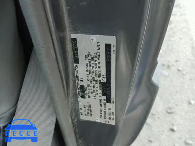 1986 TOYOTA PICKUP XTR JT4RN70D0G0008887 image 9