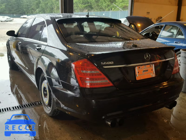 2007 MERCEDES-BENZ S 600 WDDNG76X07A047747 image 2