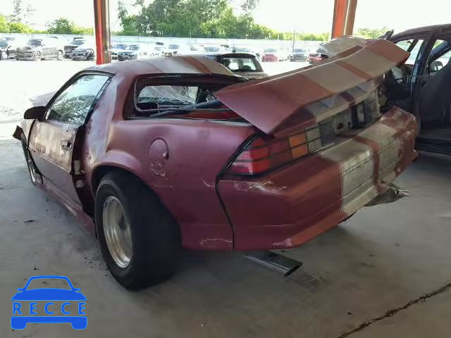 1992 CHEVROLET CAMARO Z28 1G1FP2383NL113975 image 2