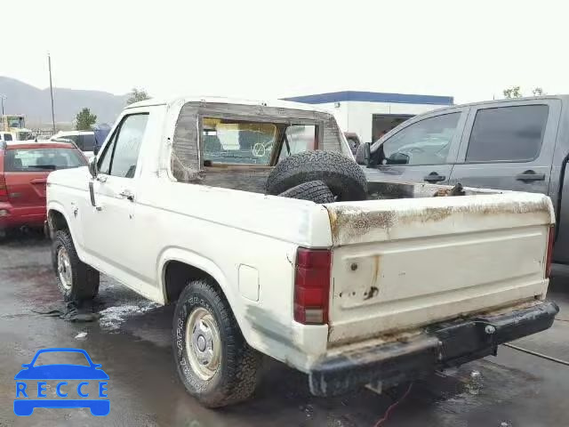 1983 FORD BRONCO U10 1FMEU15Y2DLA50252 image 2