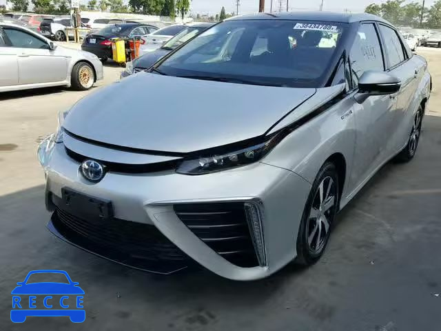 2016 TOYOTA MIRAI JTDBVRBD1GA000737 image 1