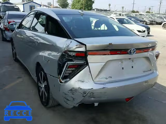 2016 TOYOTA MIRAI JTDBVRBD1GA000737 image 2