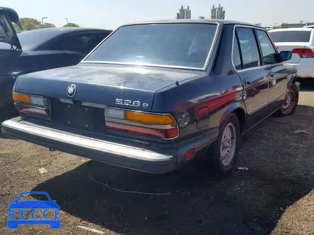 1987 BMW 528 E AUTO WBADK8301H9711233 зображення 3
