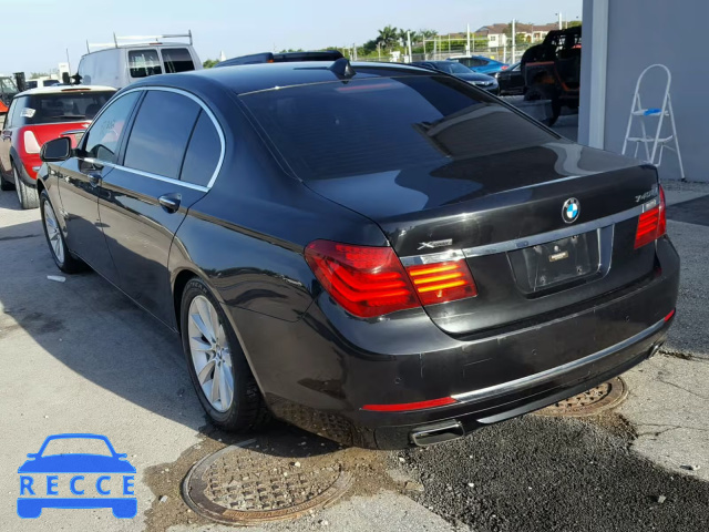 2015 BMW 740 LXI WBAYF4C50FD873987 image 2