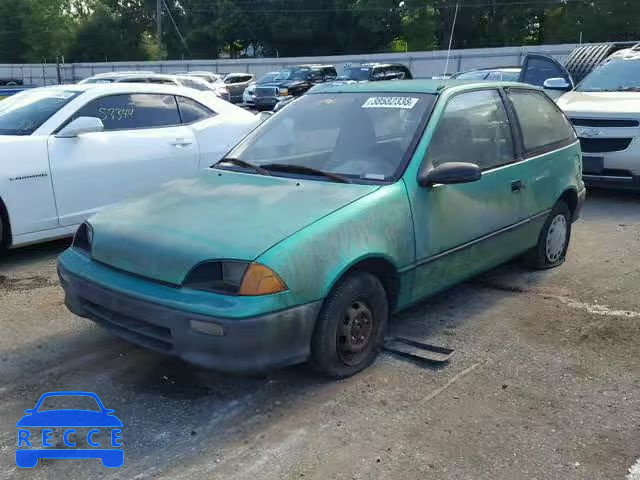 1995 GEO METRO 2C1MR2467R6744021 зображення 1