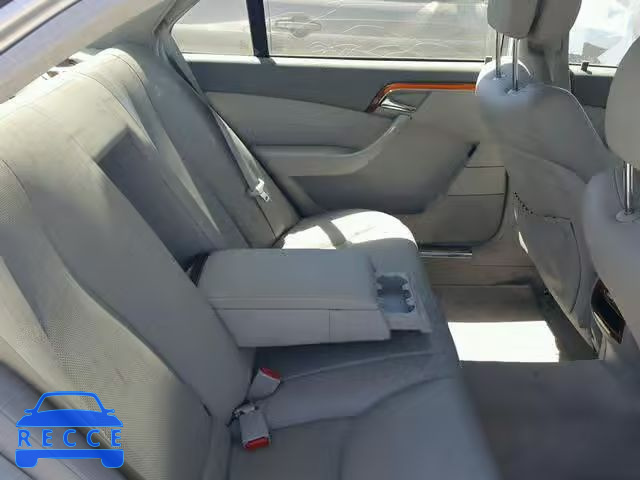 2006 MERCEDES-BENZ S 430 WDBNG70J56A474787 зображення 5