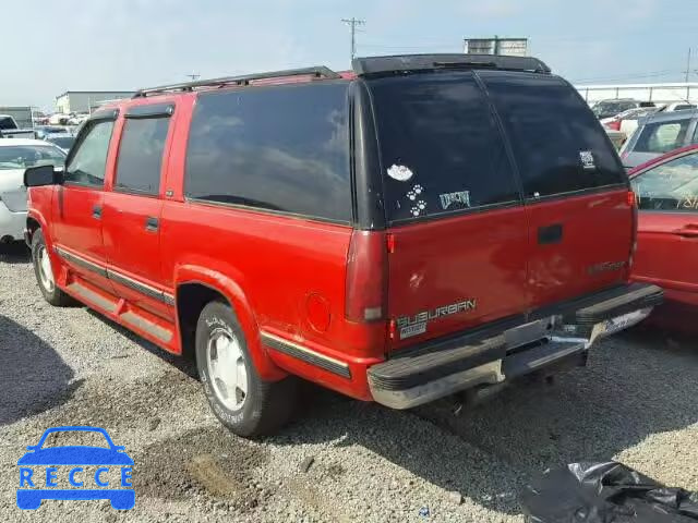 1995 GMC SUBURBAN K 1GDFK16K2SJ739608 image 2