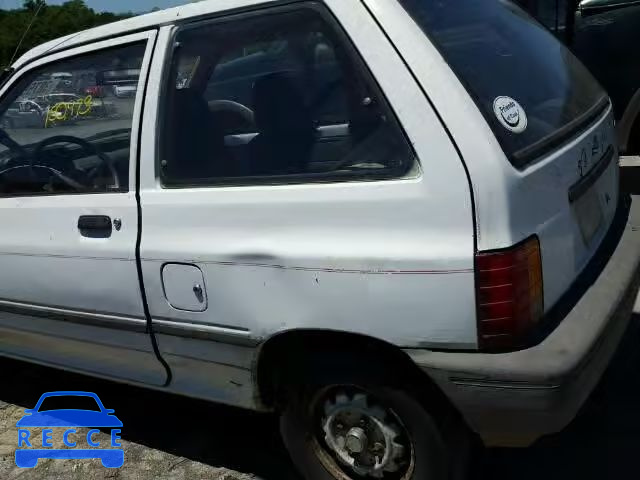 1990 FORD FESTIVA L KNJPT05H2L6142966 Bild 8