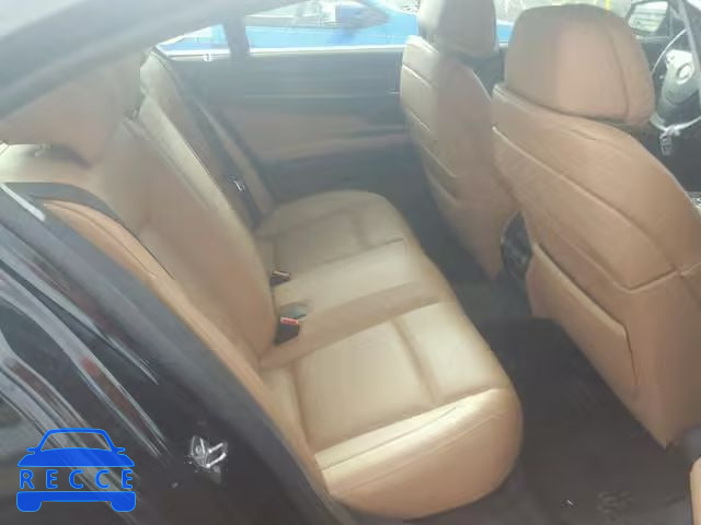 2010 BMW 750 I WBAKC6C59ACL67714 зображення 5