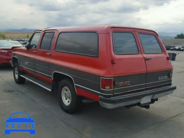 1991 GMC SUBURBAN V 1GKFV16C3MF506139 image 2