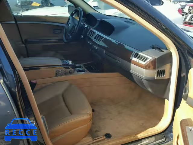 2007 BMW 750 I WBAHL83527DT09243 зображення 4